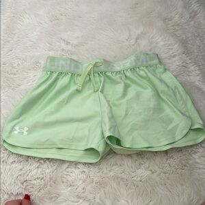 Under Armour Women's Green Shorts